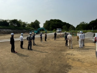 現場集合・朝礼・作業確認